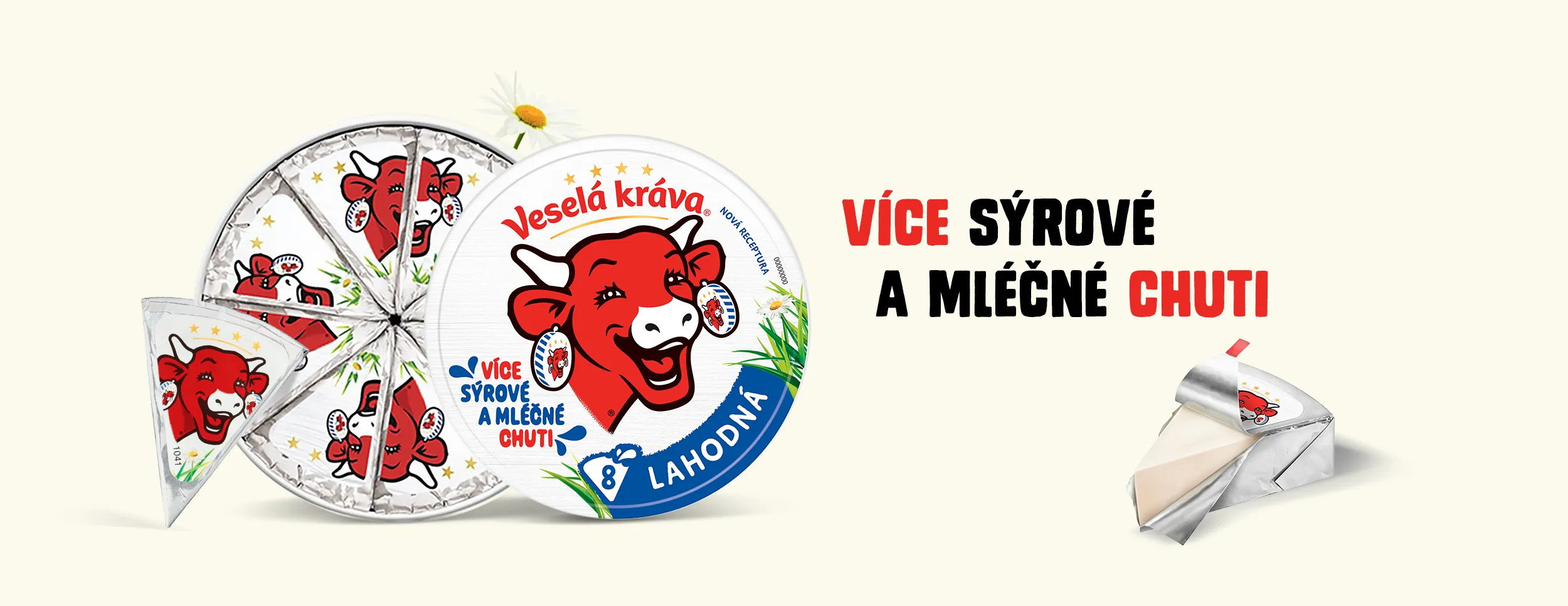 Více sýrové a mléčné chuti